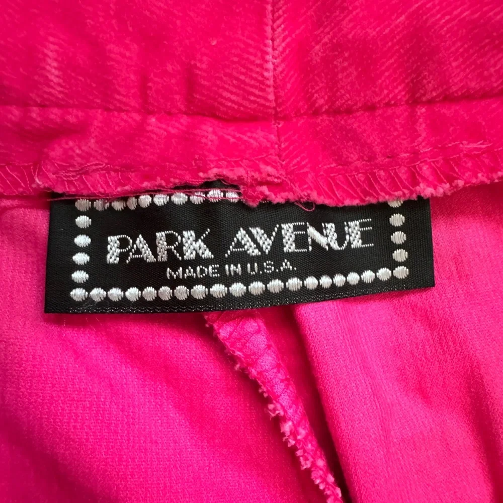 Pink Cord Flare Jeans Corduroy Vintage Medium